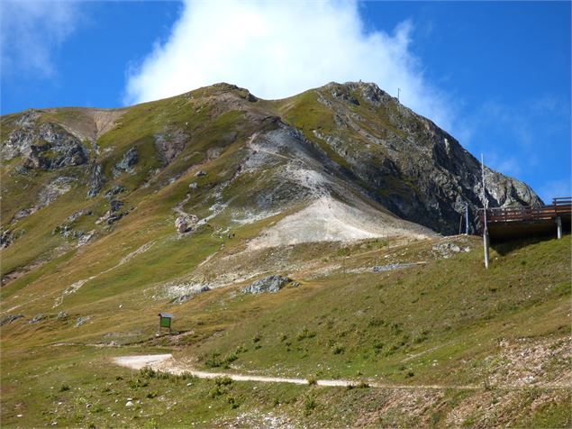 aiguille grive - Ancienne table d'orientation de la Grive