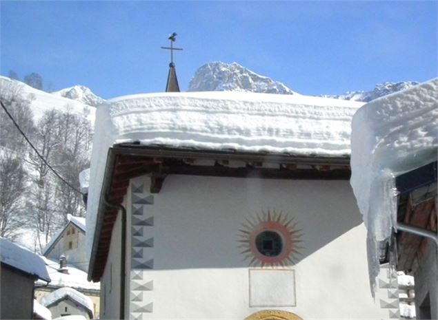 Vue extérieur hiver - MNPC OT Peisey-Vallandry