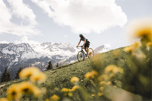 Descente parcours Plan Villard - OTAB