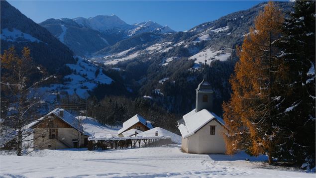 Hameau des Curtillets et chapelle - OTAB_Marie