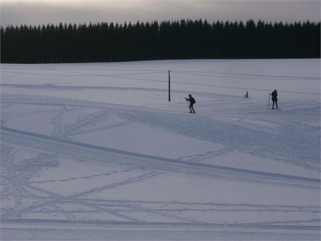 Skieur de fond à Lachat - OTVRGC