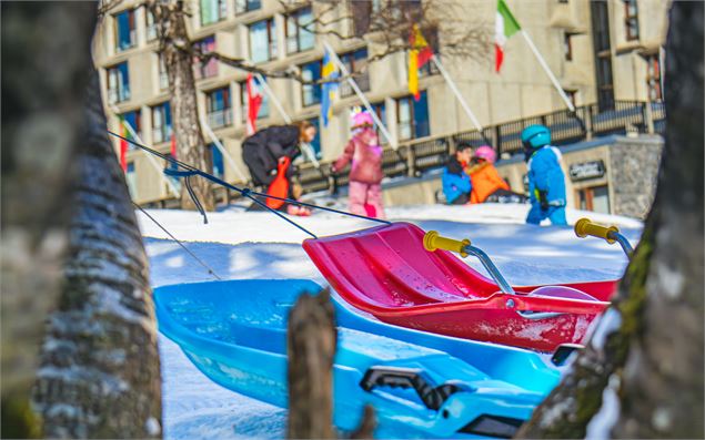 Piste de luge
