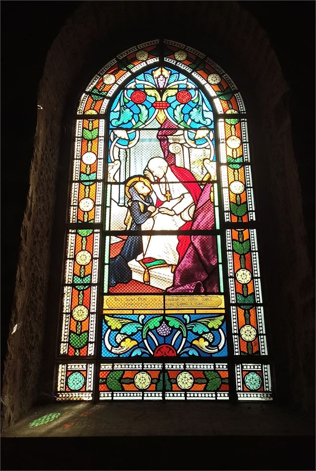 Vitrail de l'église St Antoine - K.Tranchina