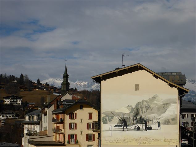 Fresque François DURAFOUR - Mairie de Saint-Gervais