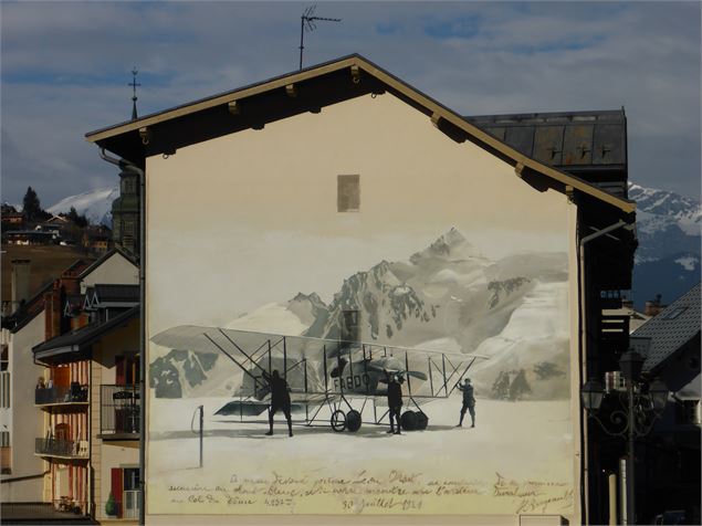 Fresque François DURAFOUR - Mairie de Saint-Gervais