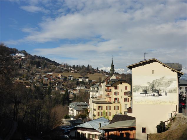 Fresque François DURAFOUR - Mairie de Saint-Gervais