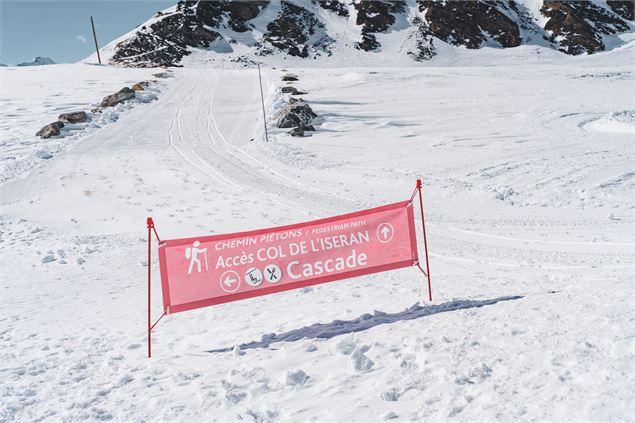 Itinéraire piéton Col de l'Iseran_Val-d'Isère - Val d'Isère Téléphériques / Maxime Bouclier