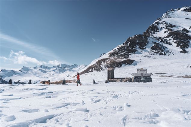 Itinéraire piéton Col de l'Iseran_Val-d'Isère - Val d'Isère Téléphériques / Maxime Bouclier