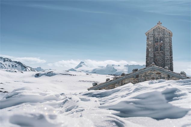 Itinéraire piéton Col de l'Iseran_Val-d'Isère - Val d'Isère Téléphériques / Maxime Bouclier