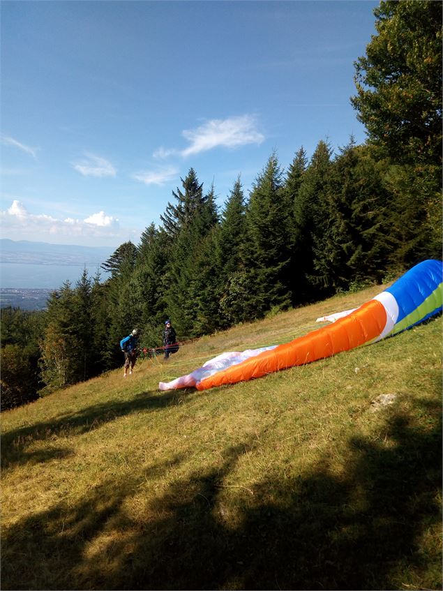 Aire de décollage Très le Mont - OT Alpes du Léman