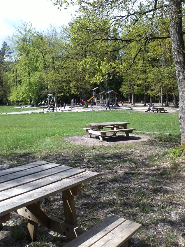 Aire de pique-nique du Parc des Dronières - ©Alter'Alpa Tourisme