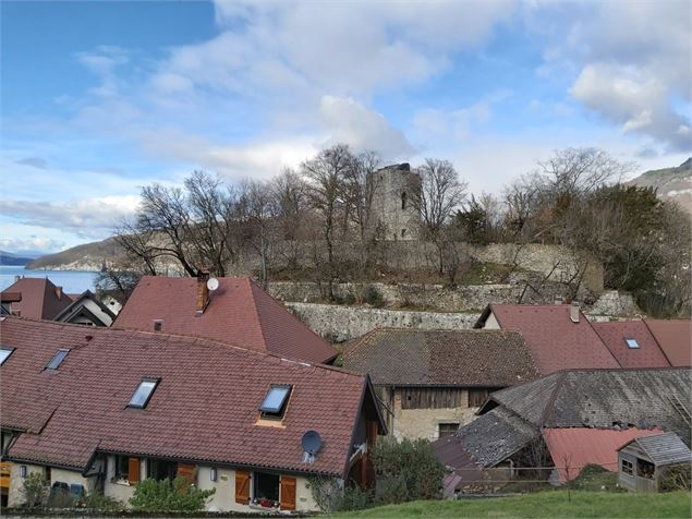Château du Roc et vieux village - Nicole Tissot