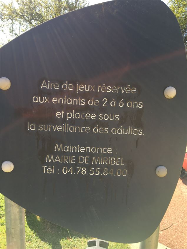 Aire de jeux Square Ego - Dombes Côtière Tourisme