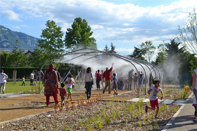 Inauguration du parc du Petit Vallard - Mairie de Gaillard