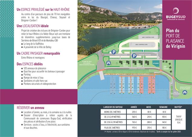 Port et halte - Communauté Communes Bugey Sud
