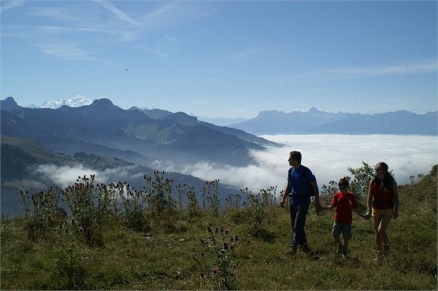 Crêtes d'Hirmentaz - Office de Tourisme des Alpes du Léman
