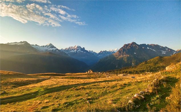 Coucher de soleil - SavoieMontBlanc-Martelet