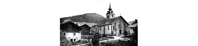 Vieille photo du village - Amandine Rey