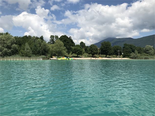 Plage du Sougey à Aiguebelette - Kahotep