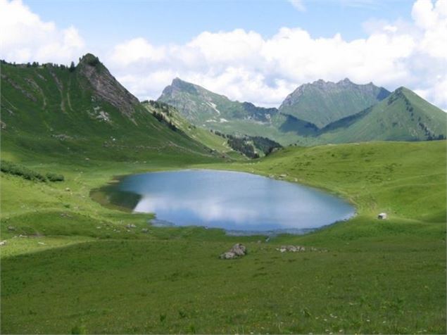 Lac de Roy en été