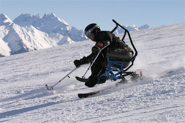 Jérôme en Dualski - Cyril Noel
