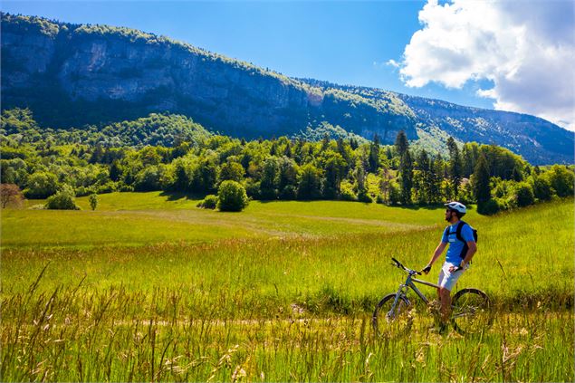 Sortie VTT sur le circuit de La Cuséenne - PNR du Massif des Bauges