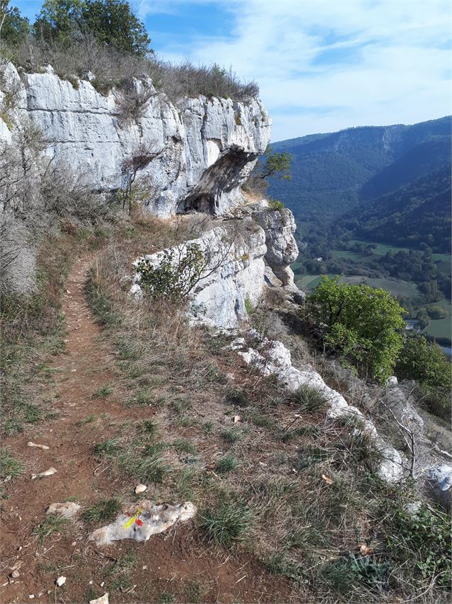 Rocher du Jarbonnet - Prairie de la rivière d'Ain_Cize - Pierre Jayet