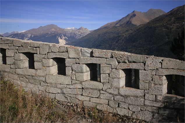 Fort du Replaton au-dessus de Modane - CCHMV