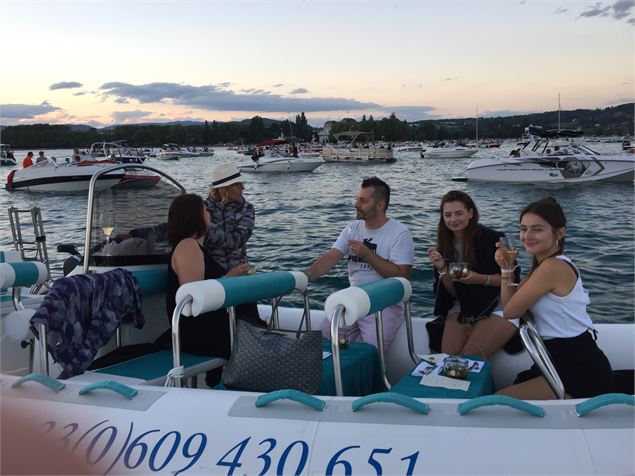 Blue Diamond Taxi Boat -