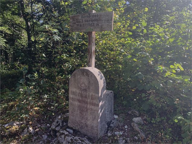 La borne des Trois cantons-Montflacon - Maxime Michel