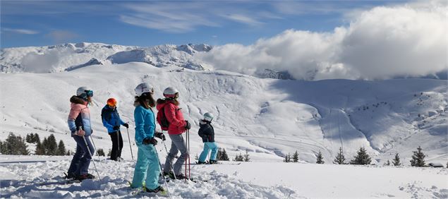 Liaison entre le domaine des Saisies, Notre Dame de Bellecombe et Praz sur Arly dans le cadre de l'E