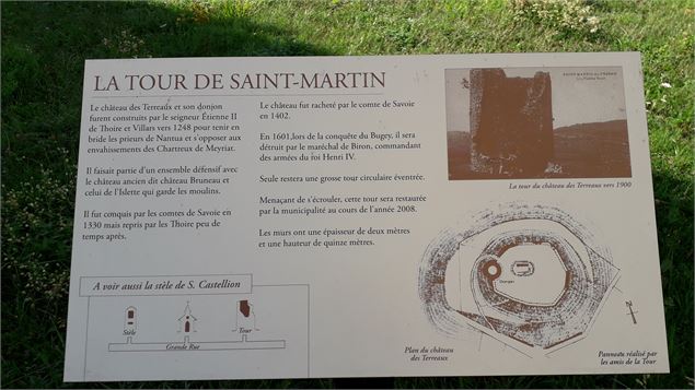 Parcours VTT 66 bleu - Plaine de Saint Martin - Espace FFC Ain Forestière - Haut-Bugey