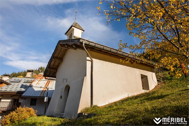 Chapelle St Agathe extérieur - Sylvain Aymoz Méribel Tourisme