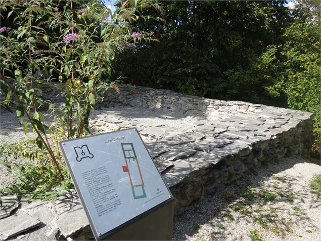 Vestiges du Châtelet - OT ST GERVAIS