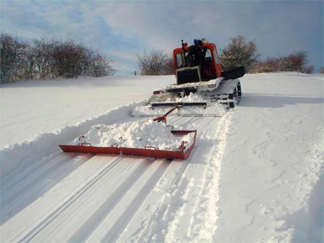 Piste de ski de fond au Salève - Foyer de ski de fond du Salève