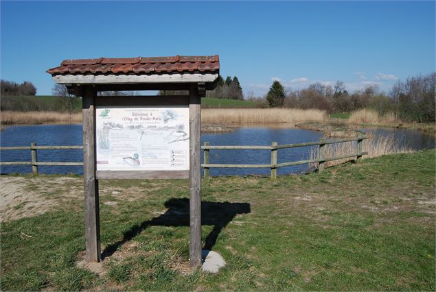 Étang de Mouille Marin - Mairie Menthonnex en Bornes