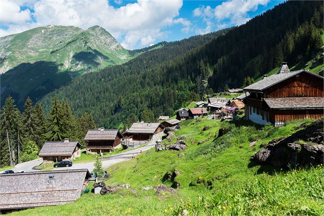 Les Lindarets, village des chèvres