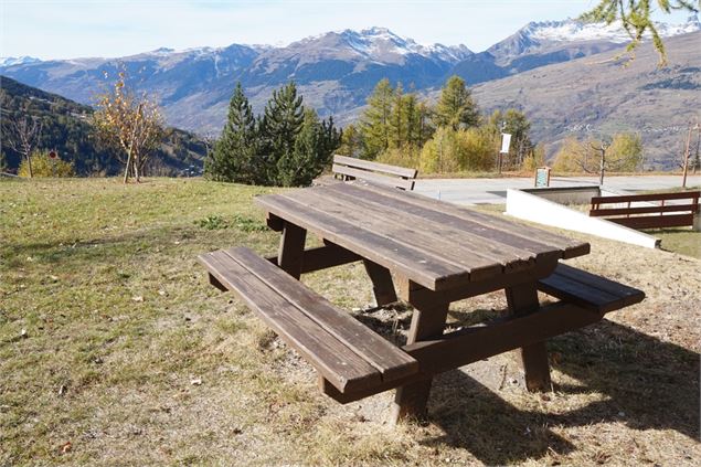 vue sur la vallée de Tarentaise - OT Peisey-Vallandry