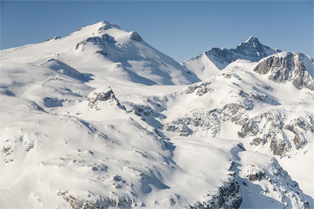 Le glacier de la grande motte - Tristan Shu / Tignes développement
