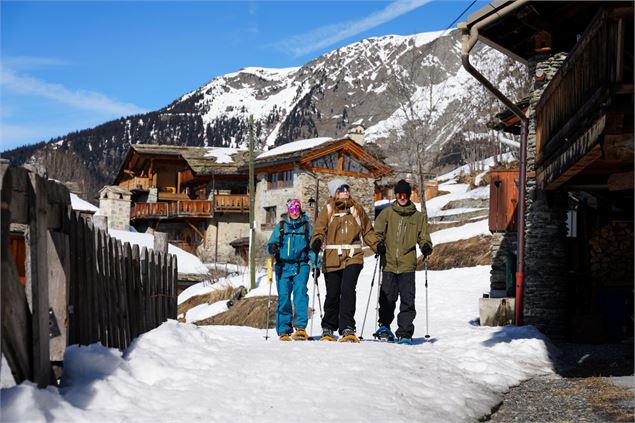 Itinéraire raquettes : le Planay_Sainte-Foy-Tarentaise - Sainte Foy Tourisme
