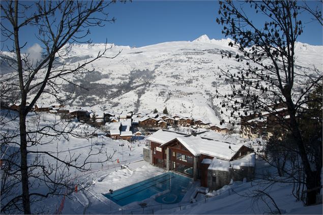 Vue extérieur hiver - Elizabeth Gayard