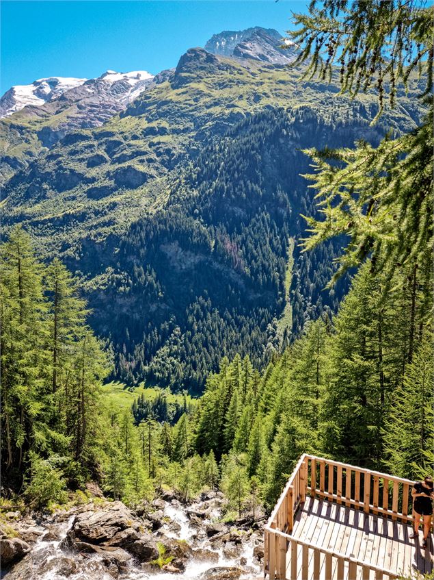 Circuit de randonnée : cascade de la Raie_Sainte-Foy-Tarentaise - Sainte Foy Tourisme