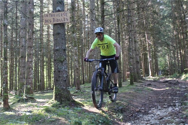 Parcours VTT 57 - bleu - Les étangs marrons - Espace VTT Ain Forestière - Jean Yves Crespo