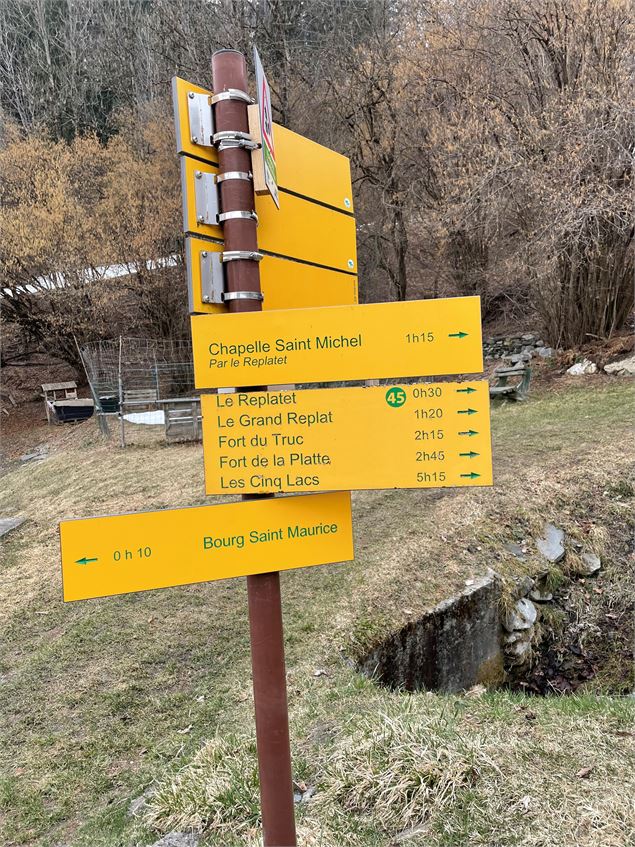 Signalétique - Les Arcs