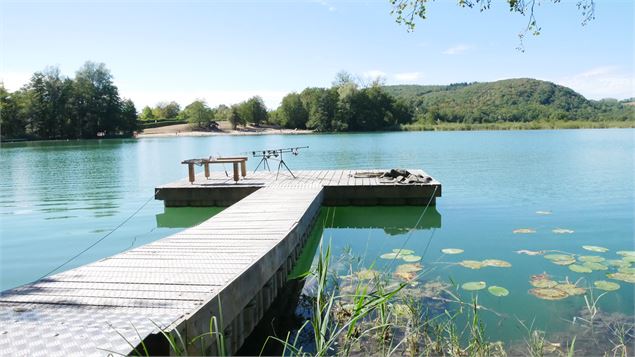 Ponton de pêche et d'observation - OT de Yenne
