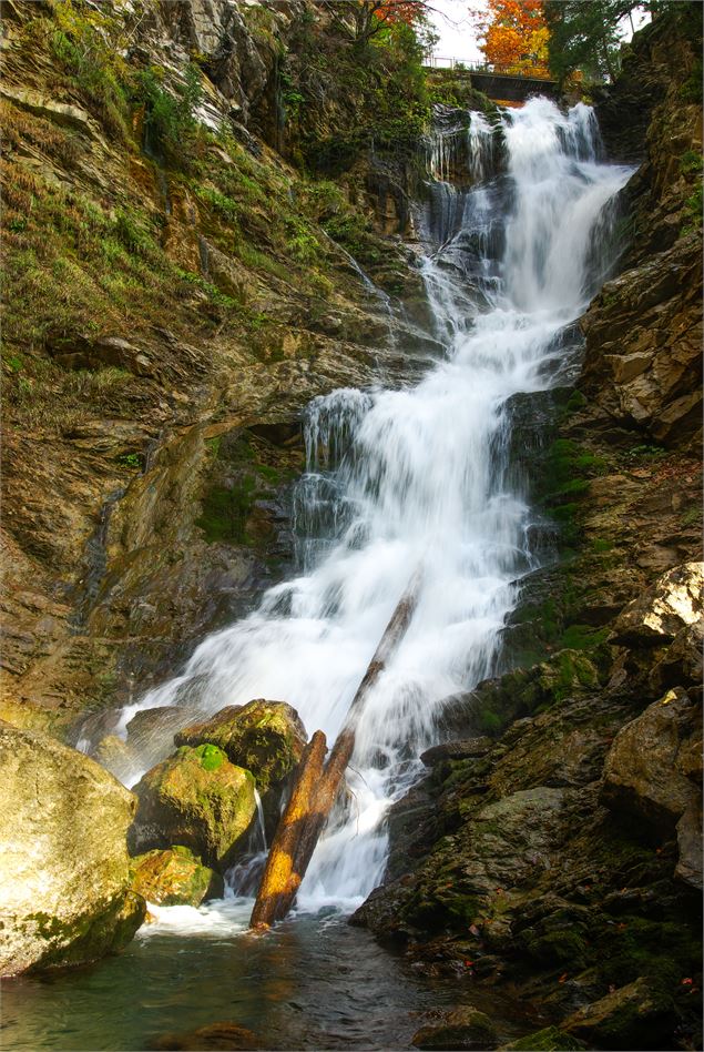 La Cascade d'Ardent - Yvan Tisseyre / OT Vallée d'Aulps