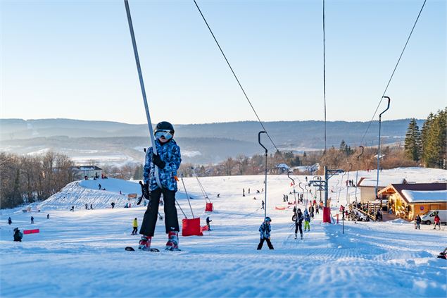 Ski alpin Terre Ronde Hauteville - HautBugeyAgglomération-DanielGillet