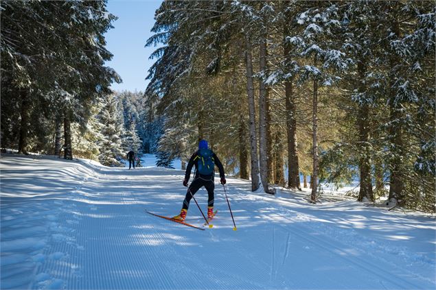 Ski nordique La Praille Hauteville - HautBugeyAgglomération-DanielGillet