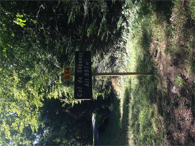 Parking du col du sapenay - Office de tourisme du Pays d'Albens
