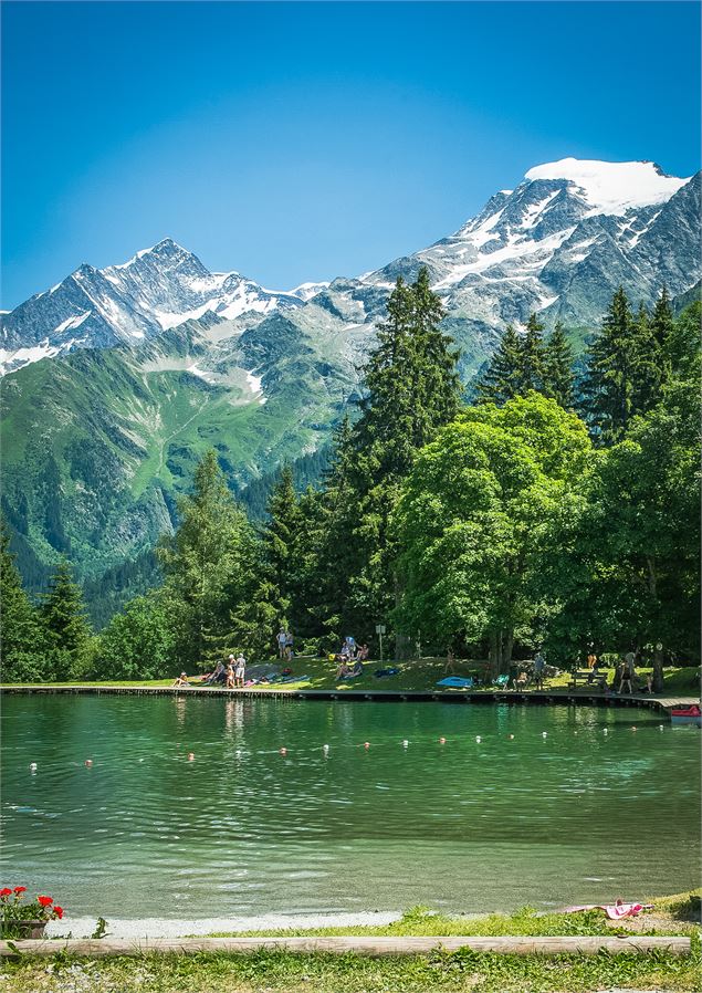 Lac de l'étape les Contamines Montjoie - Les Contamines Tourisme